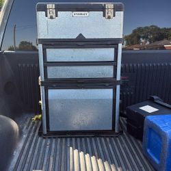Stanley three and one rollaway utility toolbox