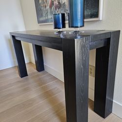 Restoration Hardware Reclaimed Oak Parsons Console Table