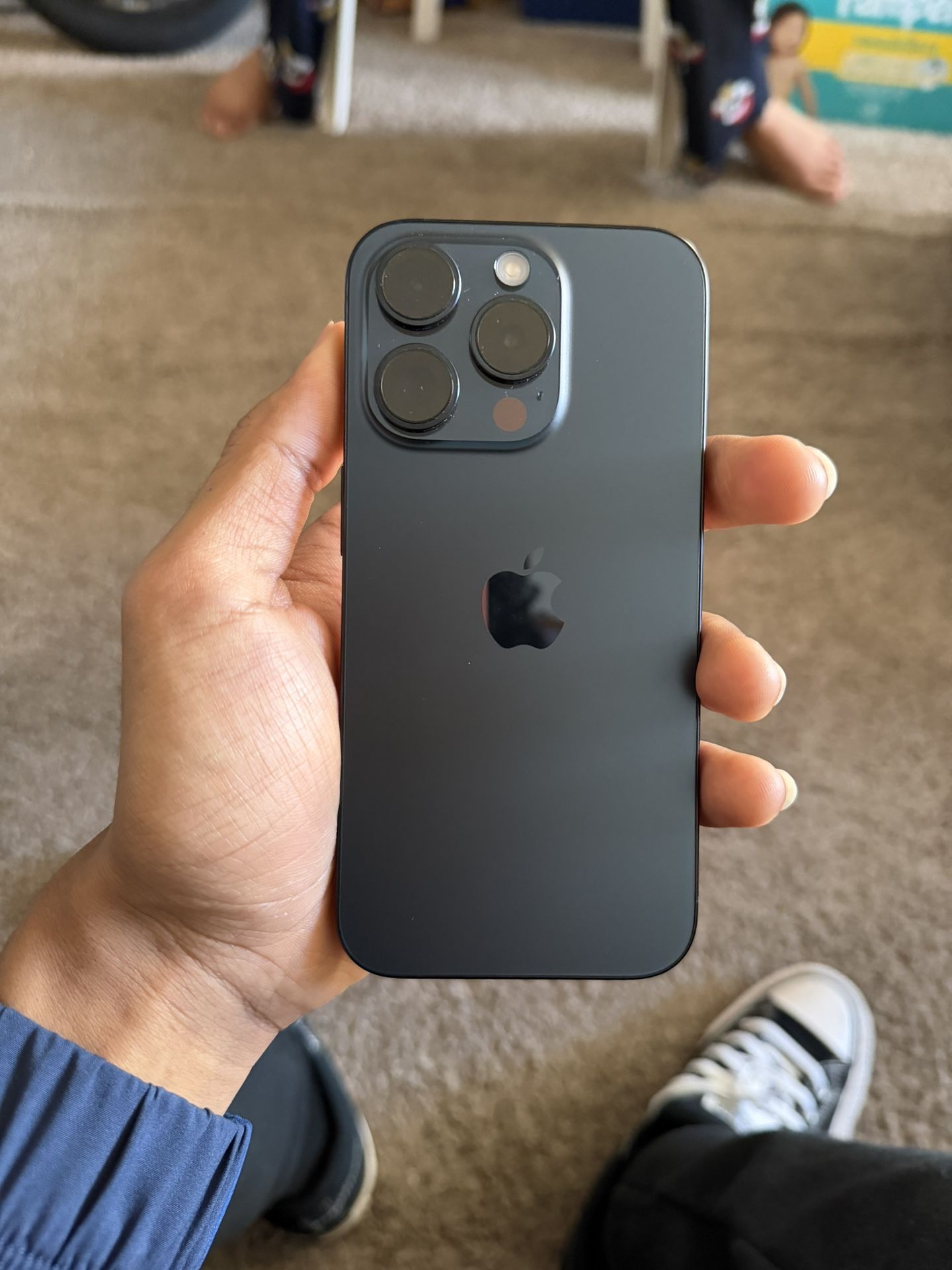 Blue Titanium iPhone 15 Pro - 128GB (Pristine Pristine Condition)