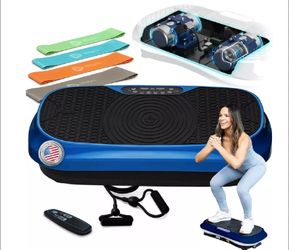 OBO New Other Lifepro Waver Mini Vibration Plate Exercise Machine, Blue