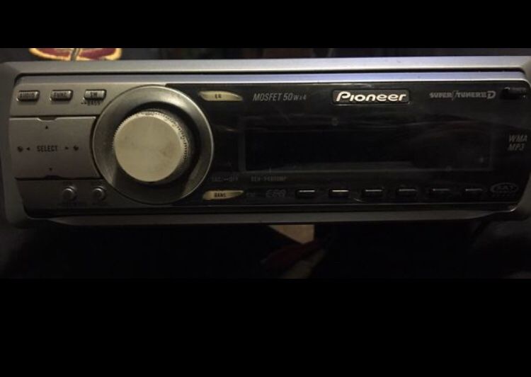 Pioneer head unit CD player car audio