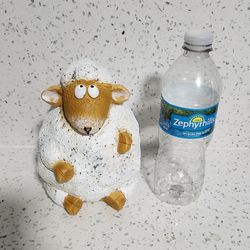 Sheep Garden Statuette Home Decor. No Box