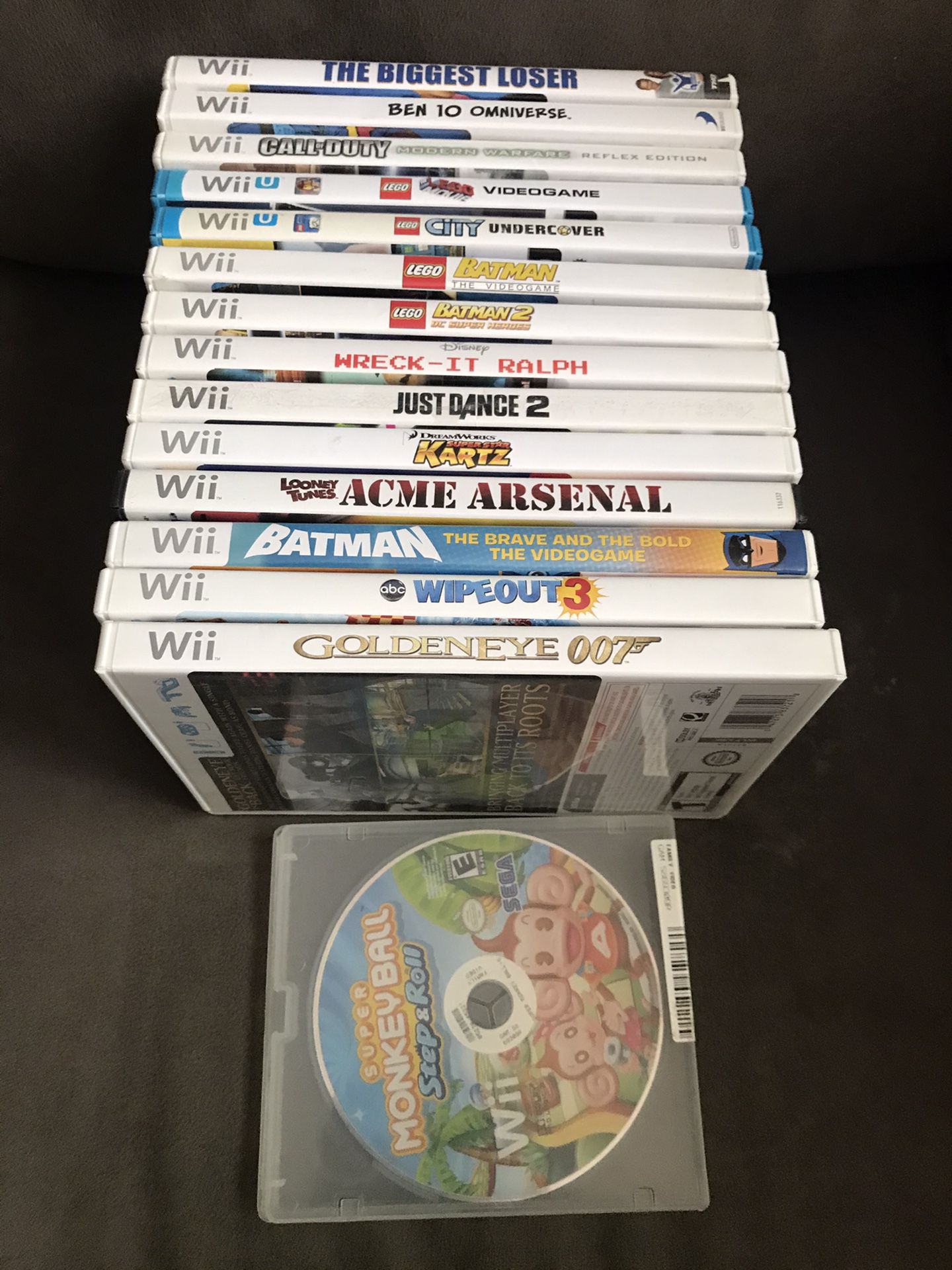 15 Nintendo Wii and Wii U Game Lot!