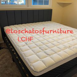 King Size Bed Frame With Mattress 