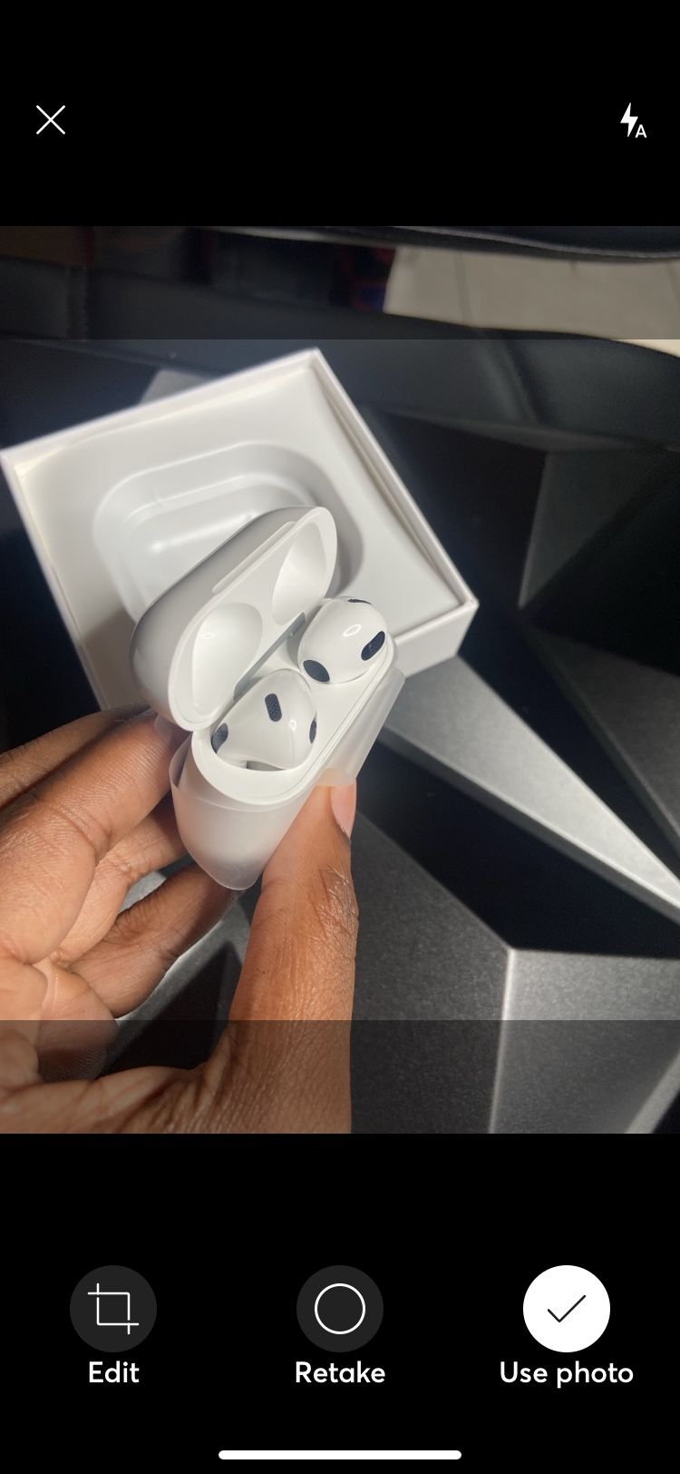 Earbuds With White Finish