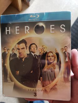 HEROES complete season 3 Blu Ray