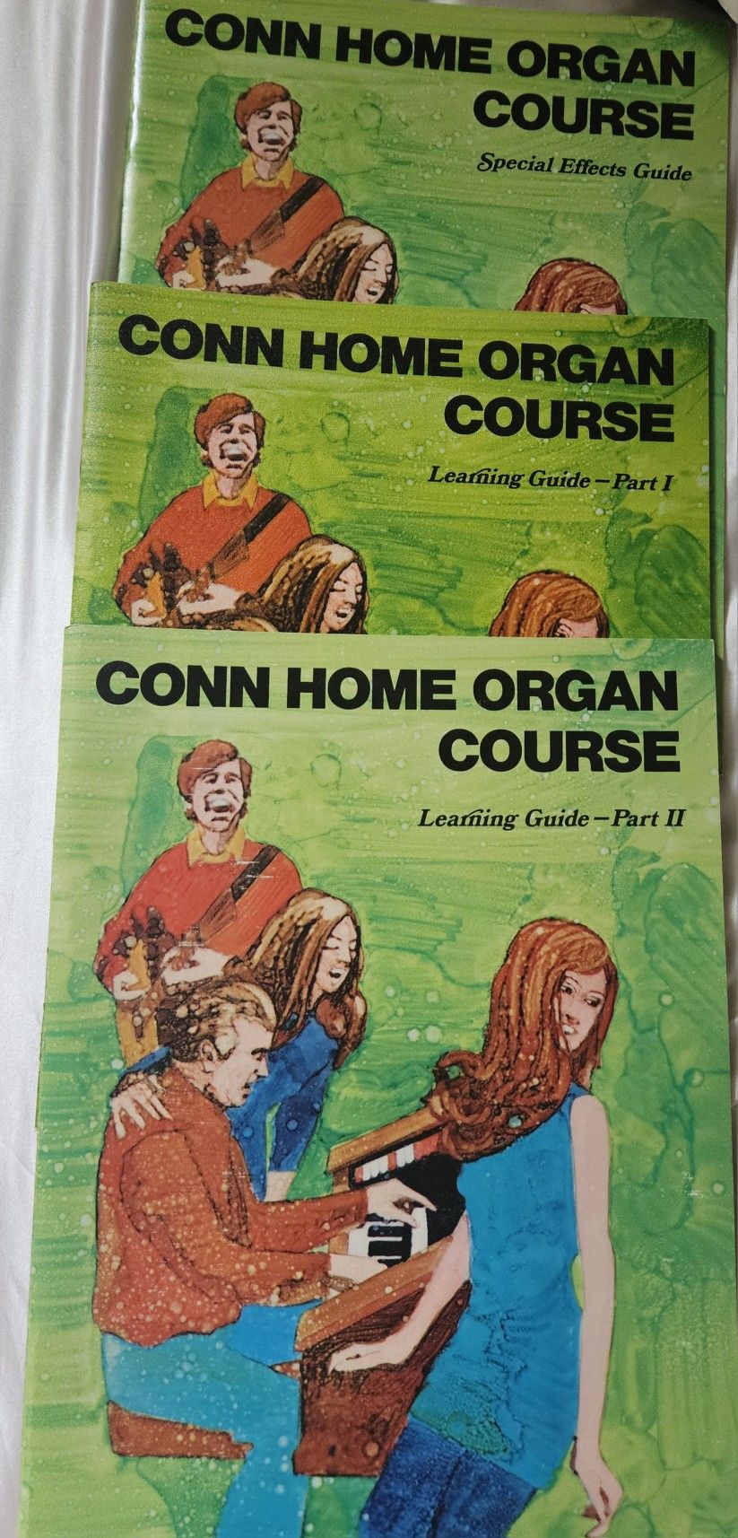 3 Conn Home Organ Music Books
