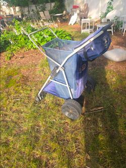 Tommy Bahama beach cart with pull out tote bag