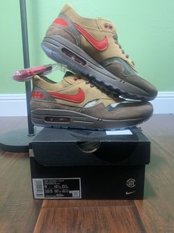 DS SIZE 9M NIKE AIR MAX 1CLOT KISS OF DEATH CHA 