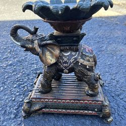 Elephant Plant/candle Holder 