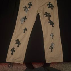 chrome heart jeans