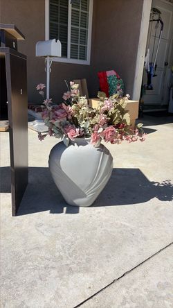 Grey vase