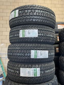 P275/65R18 Kumho AT51 Set Of 4 New Tires