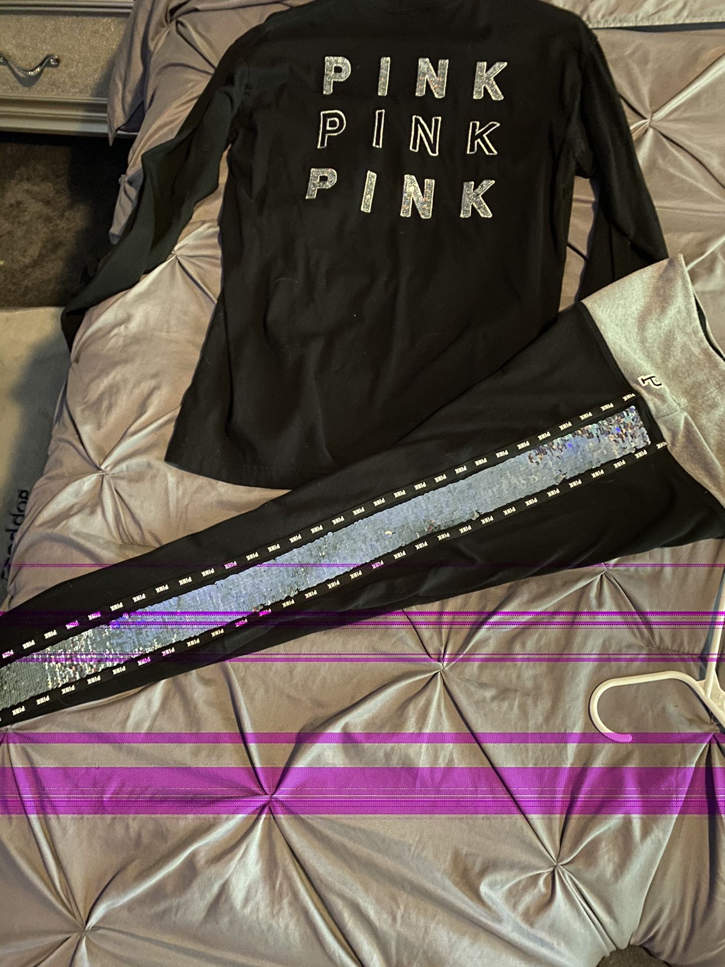 Vs Love Pink Outfit Sequins!