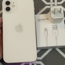 IPhone 12 (128gb) White UNLOCKED 