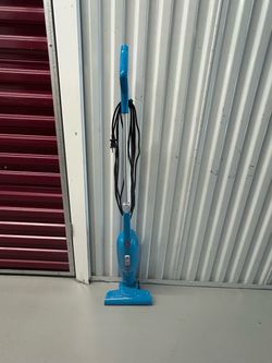 Blue Corded Stick Vacuum Cleaner
