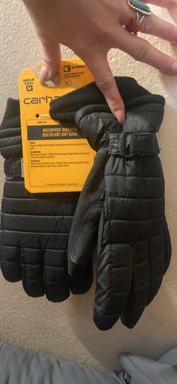 Carhartt womens waterproof quilted gloves