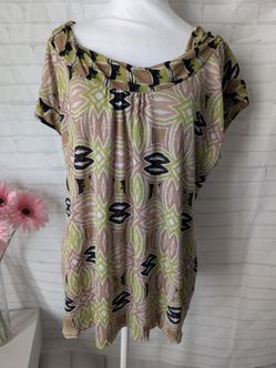 Dana Buchman blouse size XL