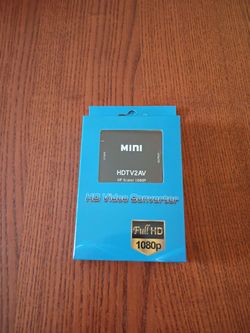 HDTV/HDMI to AV (RCA) Video Converter