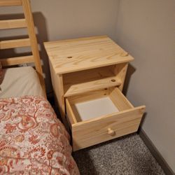 2x Ikea TARVA Nightstand, pine