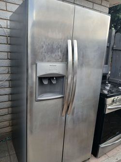 Refrigerator Silver Good working