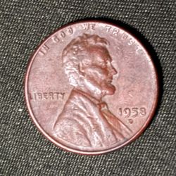 Penny 1958 D