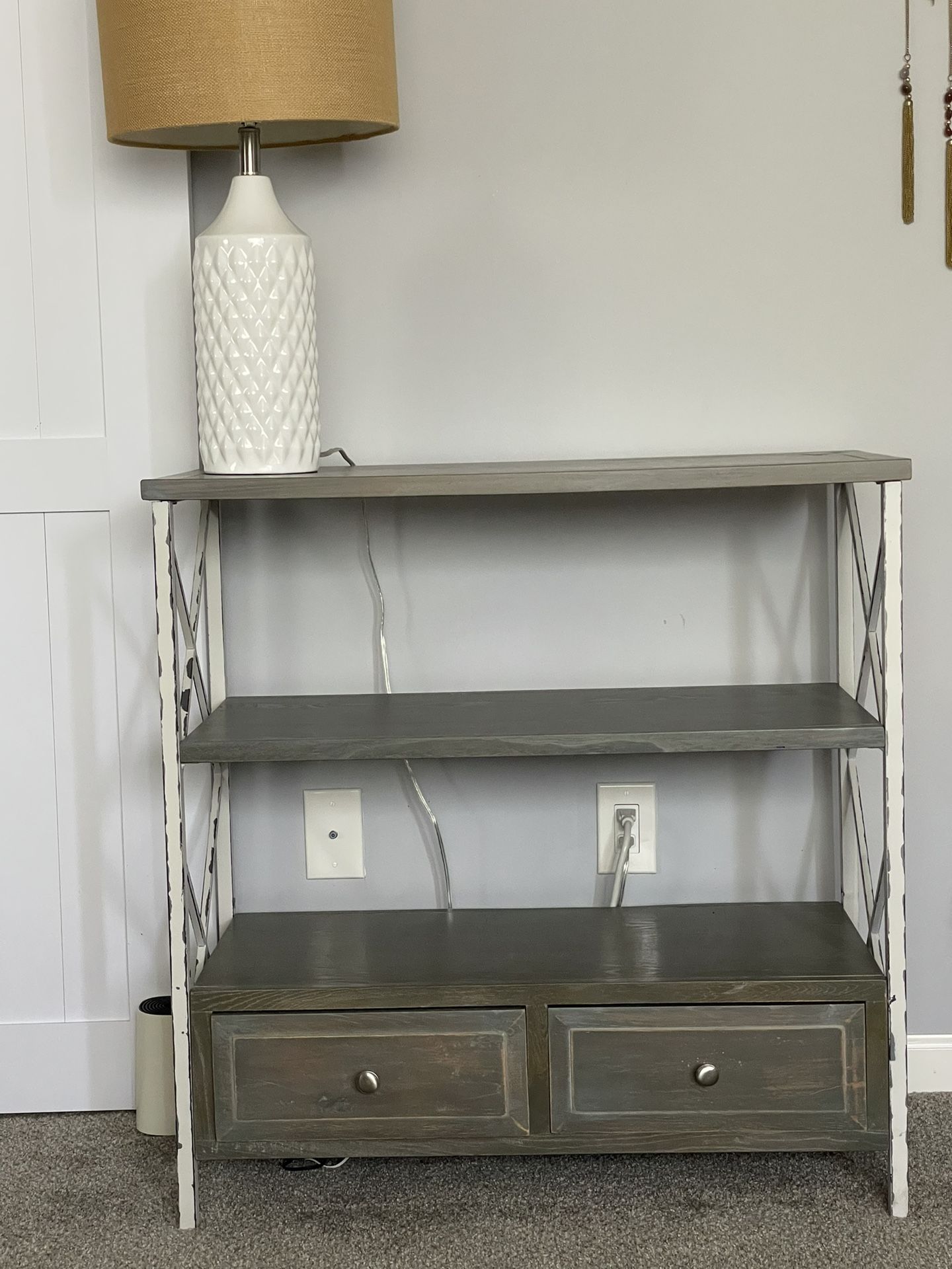 Gray Bookshelf