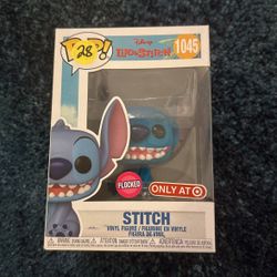 Stitch Flocked Funko Pop