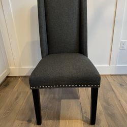 Modway Baron Fabric Dining Chair Gray