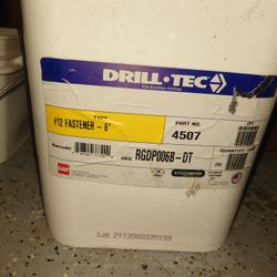 Drill Tec Fastener 6” 4507