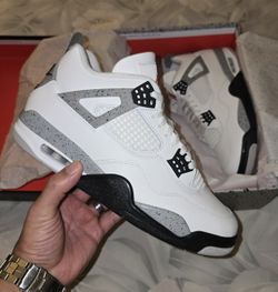 Jordan 4 White CEMENT