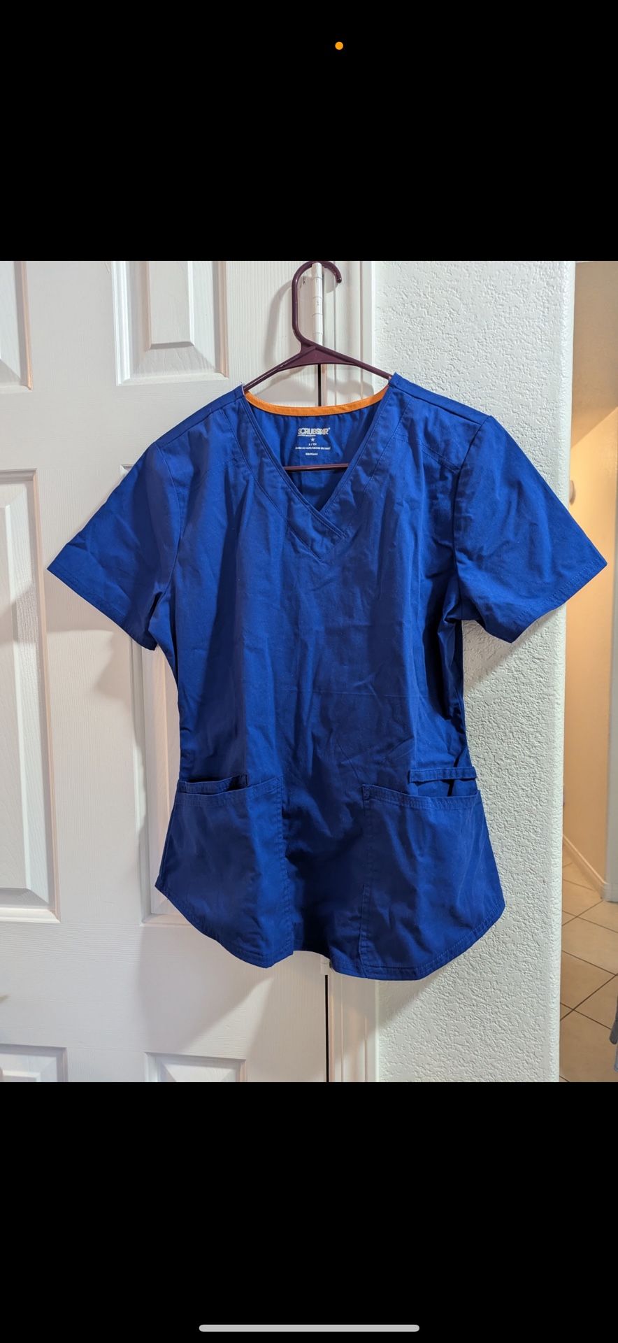 Blue Scrub Shirt