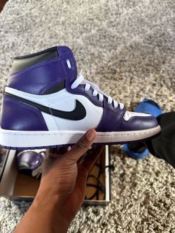 Air Jordan 1 Retro High Court Purple sz10