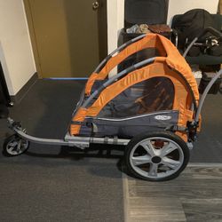 InStep Quick-N-EZ Double Tow Behind Bike Trailer