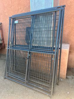 Five Retriever Kennel Panels