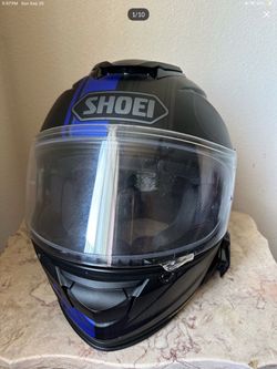 SHOEI GT-Air II Motorcycle HelmetMatte Black/Blue Size XL