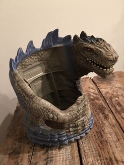 Vintage Godzilla cup-holder