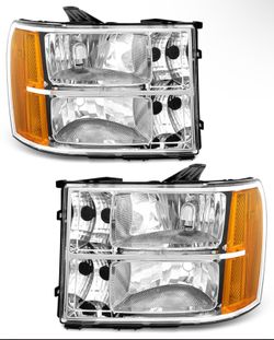 faros  07-13 GMC Sierra 1500/07-14 GMC Sierra 2500HD 3500HD para 2007-2014 Sierra (conductor y del pasajero)