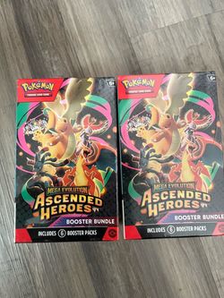 Pokémon Mega Evolution Ascended Heroes Booster Bundle x2