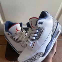 Jordan 3 True Blue 