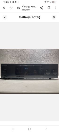 Kenwood stereo receiver
