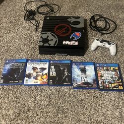 Ps4 Pro With Controller And 5 Games