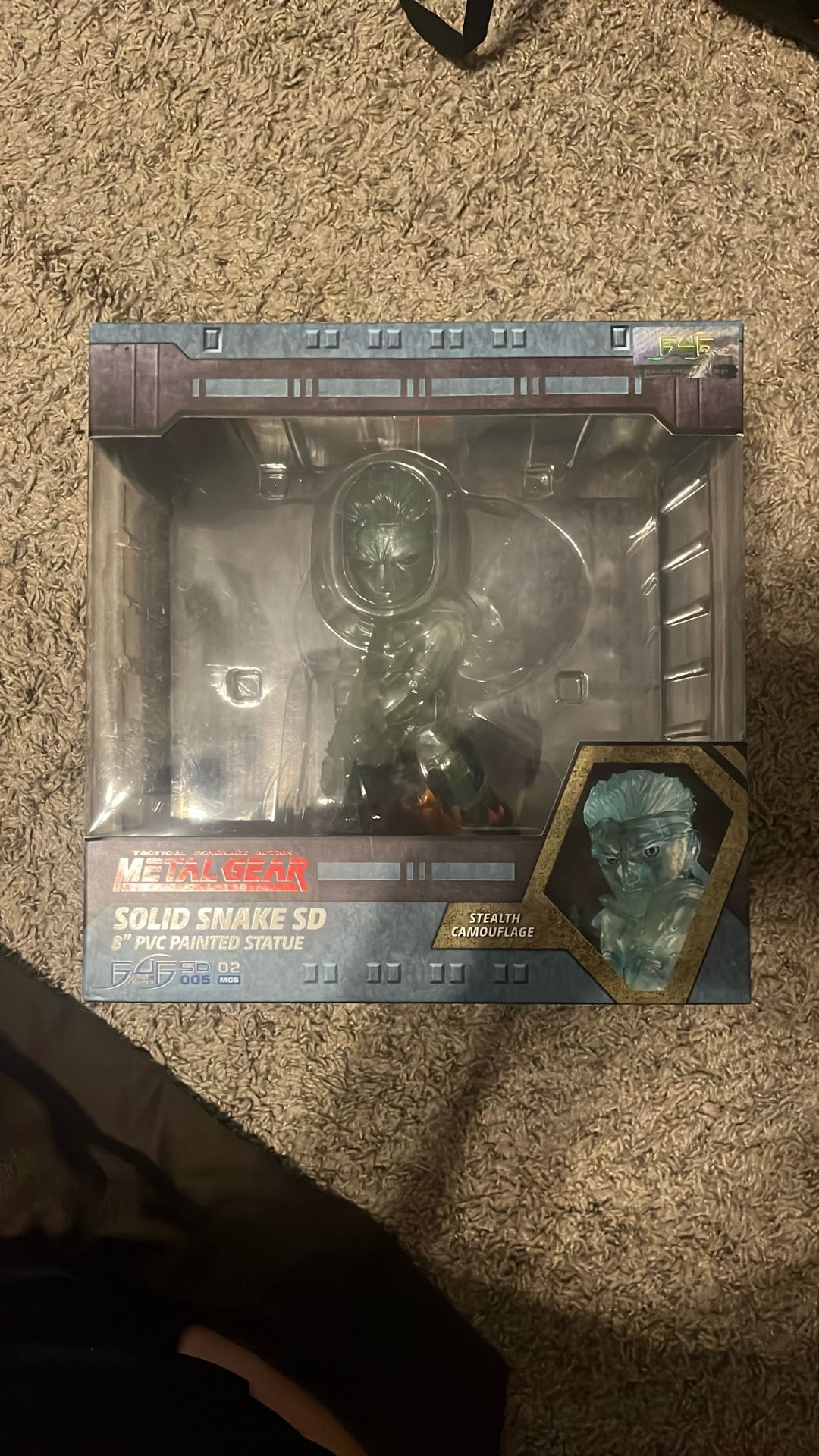 Melt Gear Solid Snake Statue