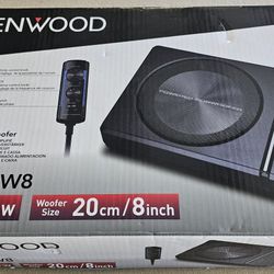 Brand New Kenwood Underseat Subwoofer Shallow 