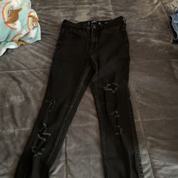 hollister jeans size 1