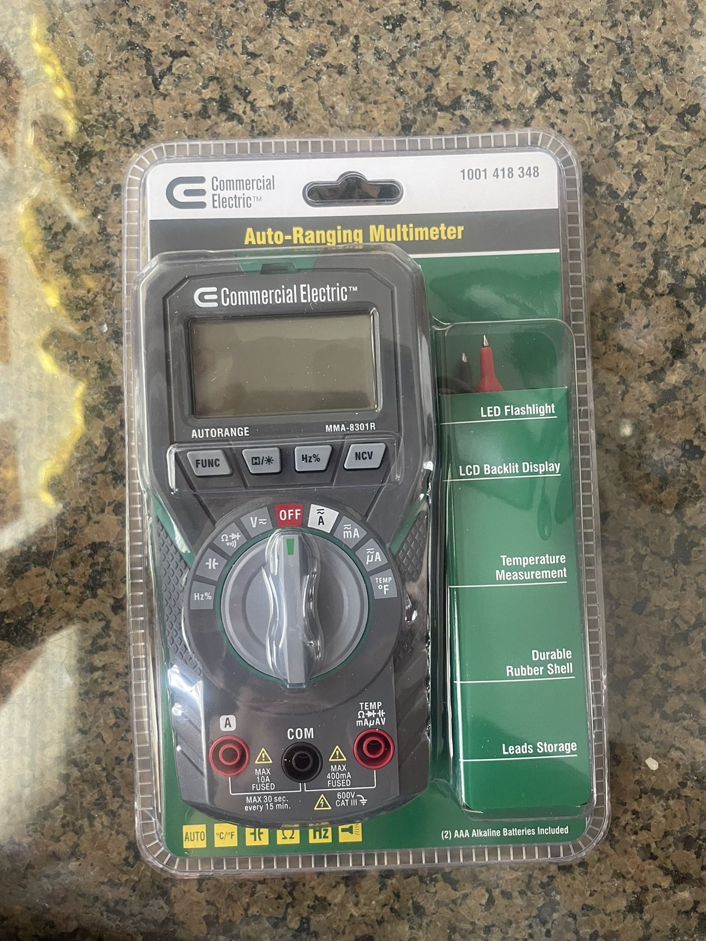 Auto -Ranging Multimeter
