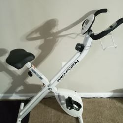 Fold Up Exercise Bike