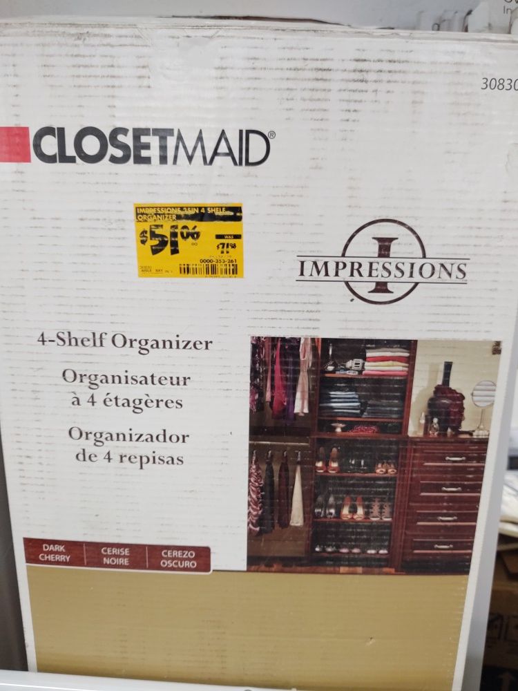 ClosetMaid built-in closet organizers starting at just $50