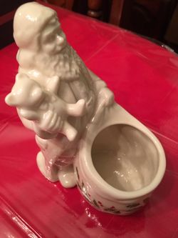Lenox Santa Votive holder