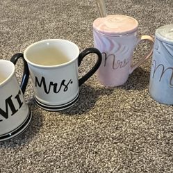 Mr And Mrs Coffee Mugs